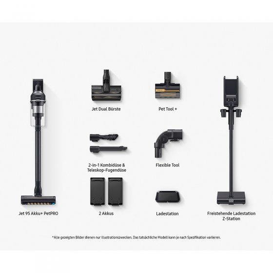 Akku-Handstaubsauger Samsung VS-20C95D2TK/WD 